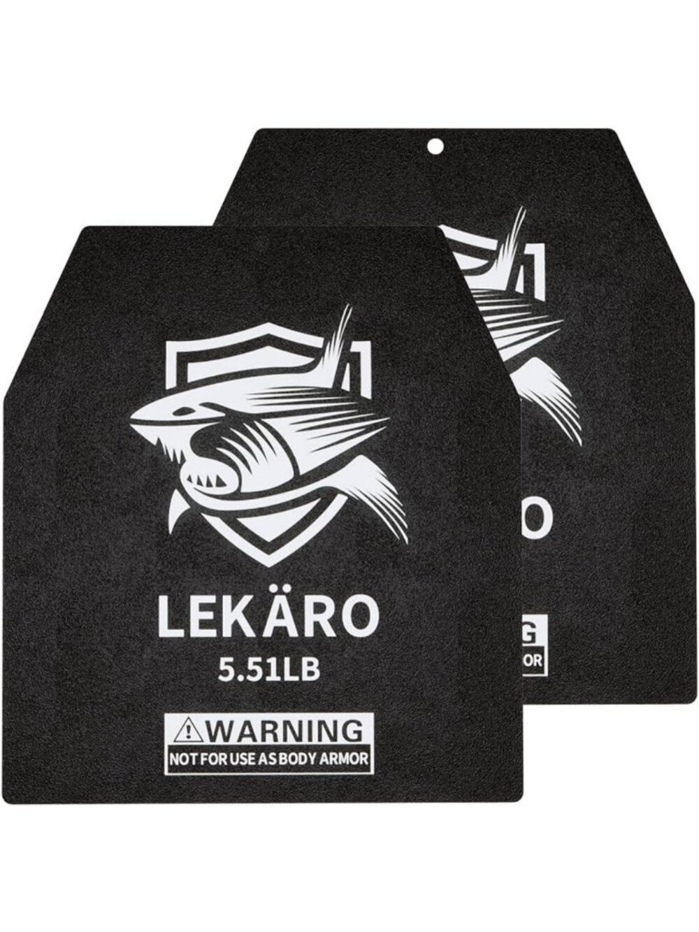 Adjustable Weighted Vest Plates - Steel Inserts 5.5-20.9 LB for CrossFit